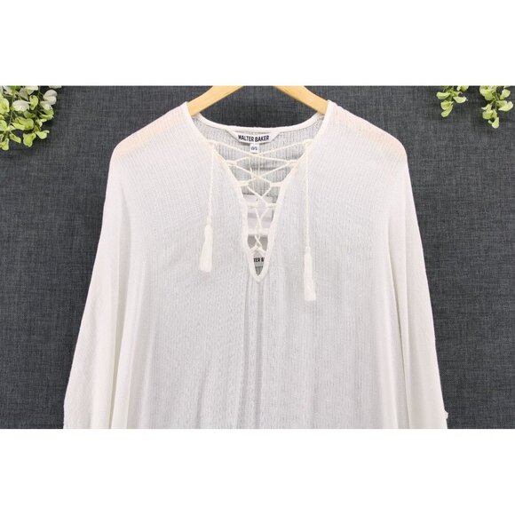 Walter Baker Women's Acapulco Kaftan Swim/Beach Coverup Ivory Sz OS NEW - Picture 3 of 10